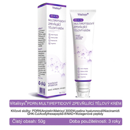 Vitalisys®🍃PDRN Multi-Peptide Masážní tělový krém s válečkem — proti stárnutí, hydratuje, zpevňuje a liftinguje pokožku, podporuje regeneraci, sjednocuje tón pleti a pečuje o nedokonalosti a tmavé skvrny.